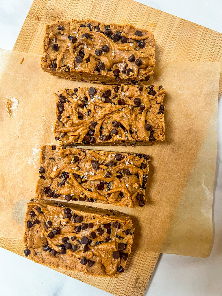 Healthy Cookie Dough Protein Bars