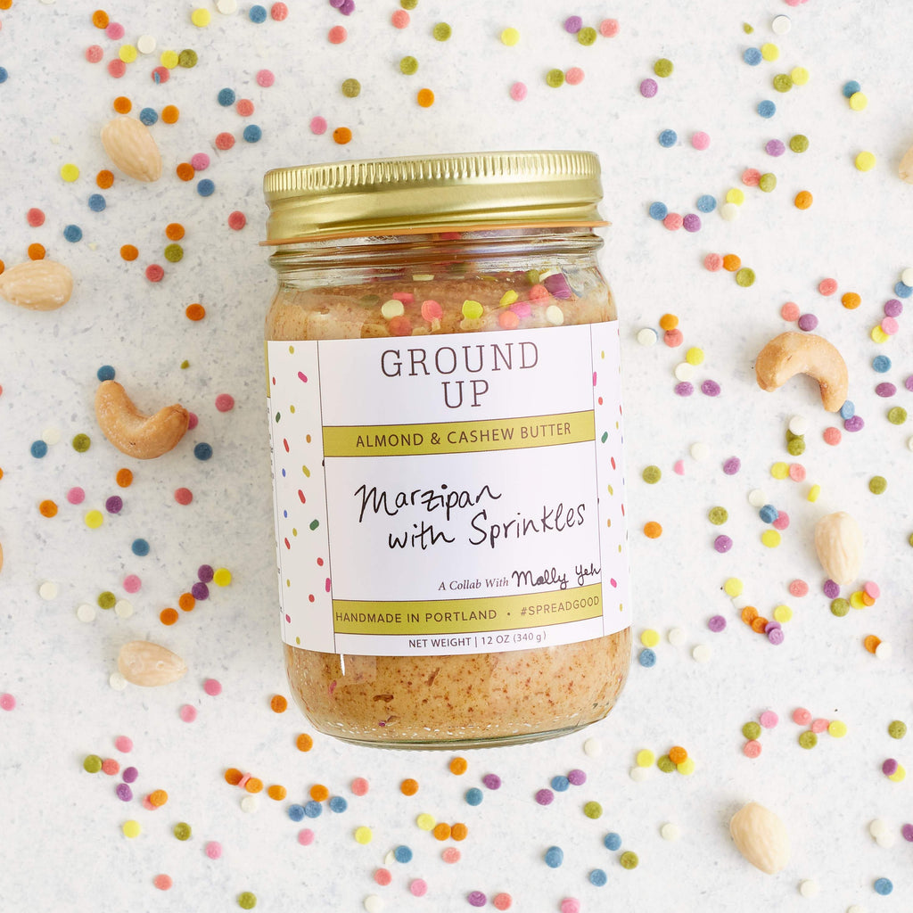 Marzipan Nut Butter with Sprinkles - Collab with Molly Yeh