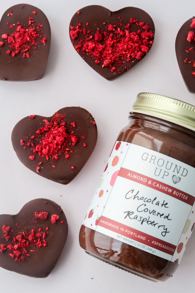 Chocolate Raspberry Nut Butter Cups