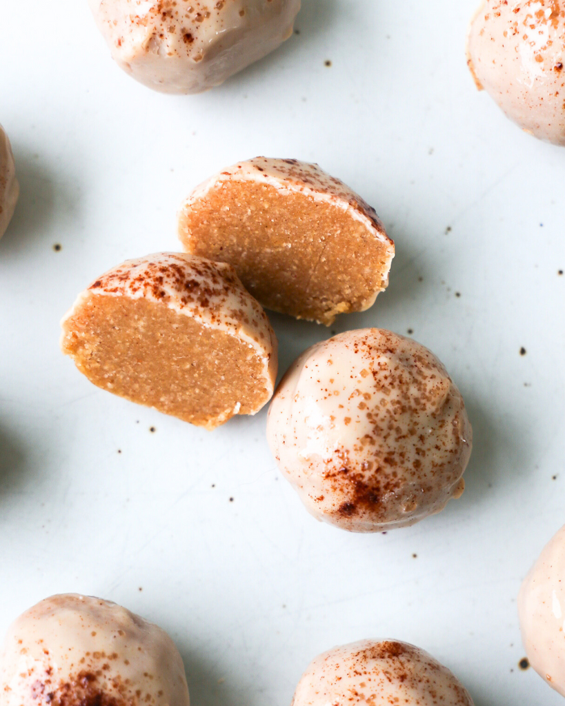 Holiday Sugar Cookie Truffles