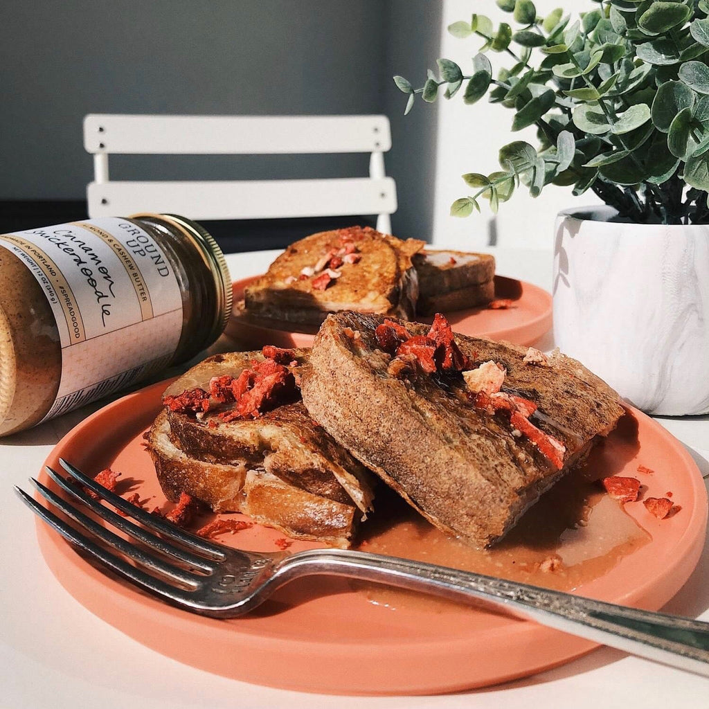 Stuffed French Toast with a Snickerdoodle Drizzle | Ground Up