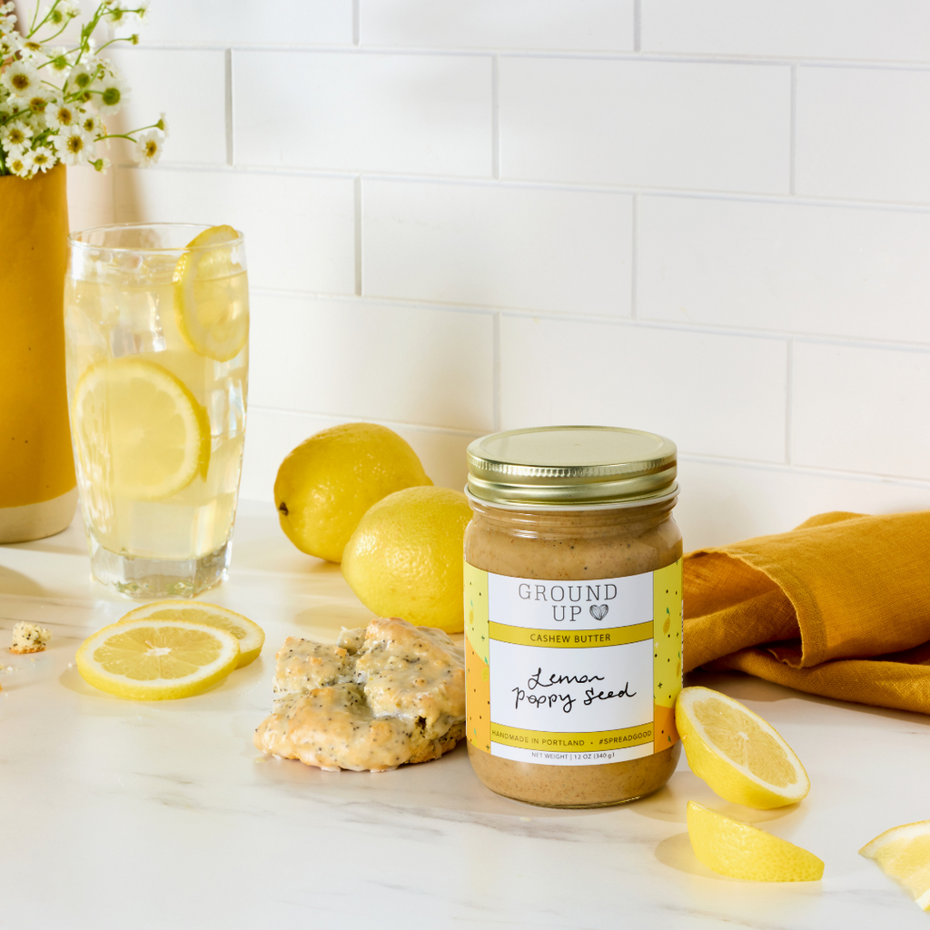 Lemon Poppy Seed Nut Butter