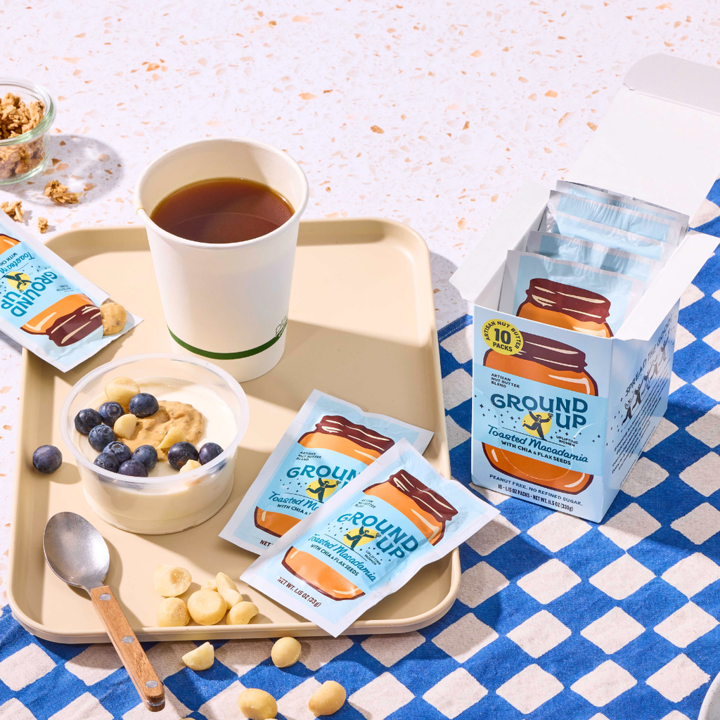 Single-Serve Squeeze Packs: Toasted Macadamia Nut Butter (Box of 10)
