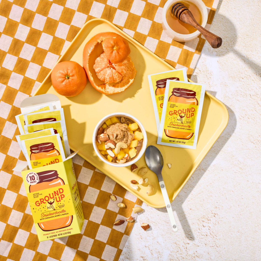 Single-Serve Squeeze Packs: Cinnamon Snickerdoodle Nut Butter (Box of 10)