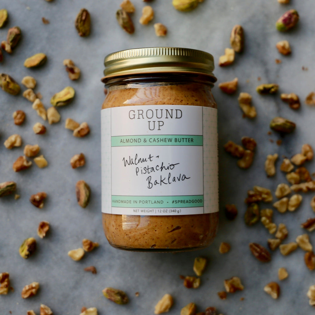 Walnut + Pistachio Baklava Nut Butter