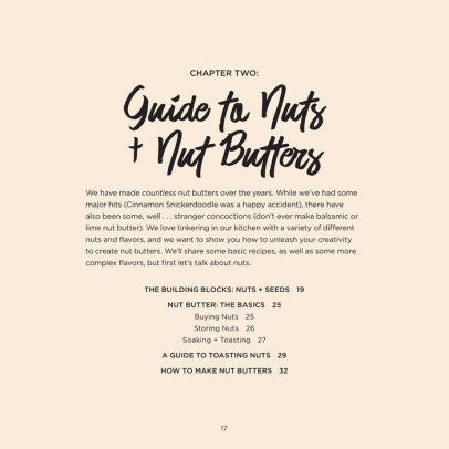 Nut Butter Cookbook: Over 50 Clean + Simple Recipes to Fuel a Healthy Lifestyle